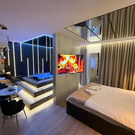 Wislane Tarasy 2 Vip Jacuzzi Appartamento Cracovia